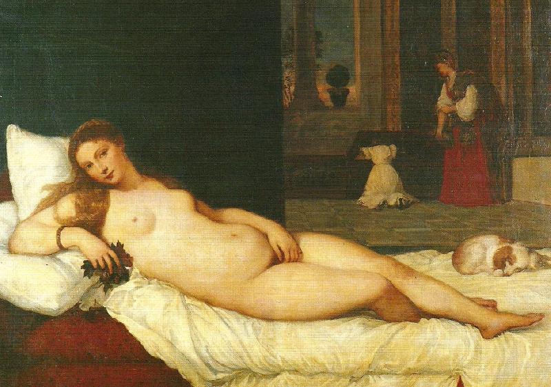 Ernst Josephson venus fran urbino,kopia efter tizian oil painting image